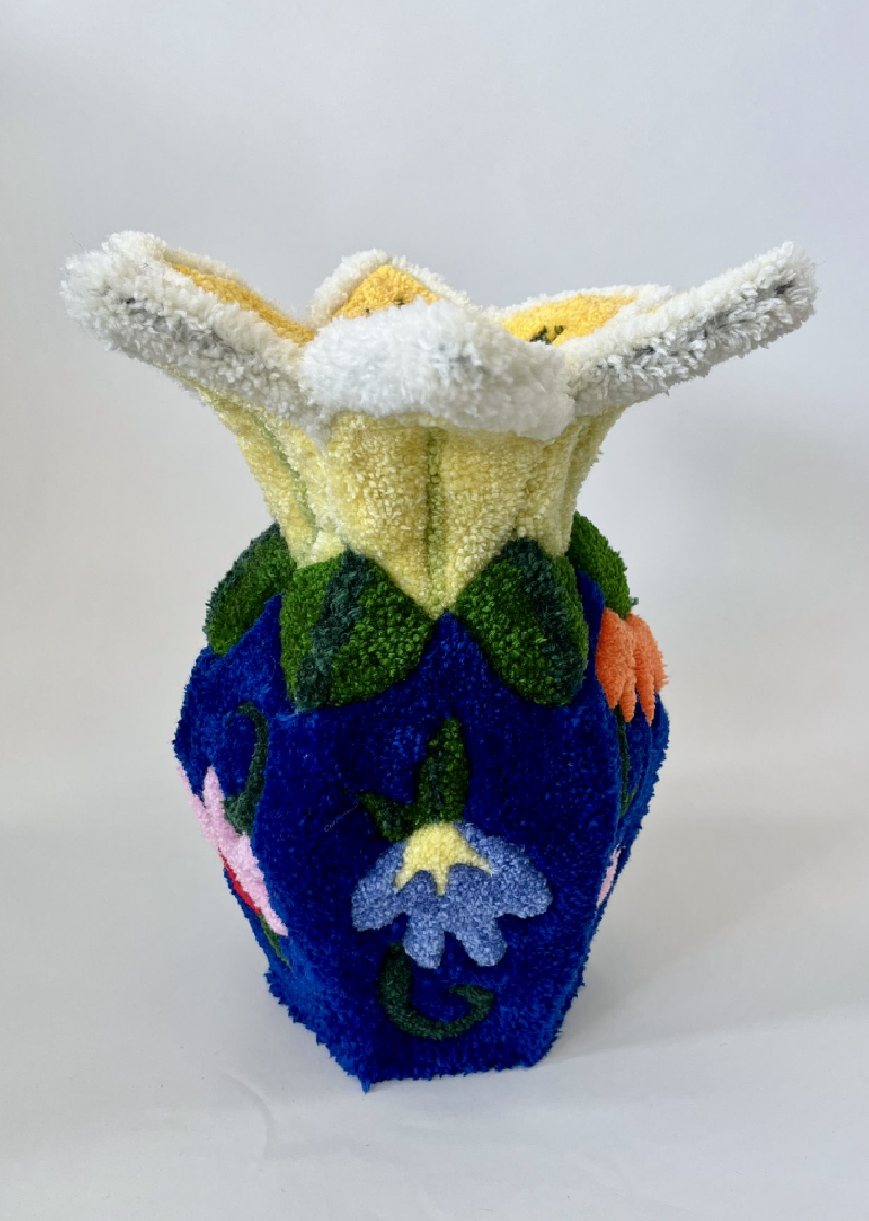Yellow Flower Vase