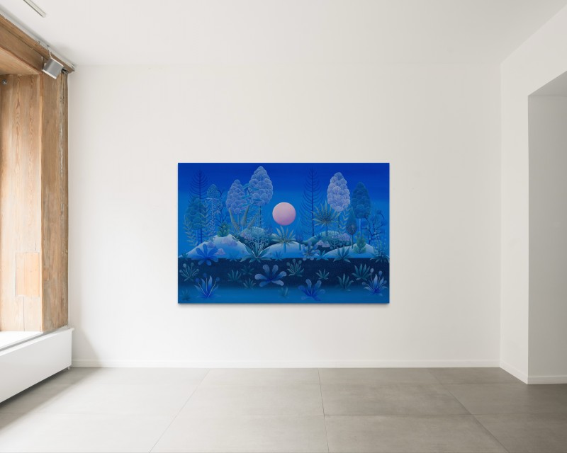 PAVANE POUR UNE SUPER LUNE ROSE