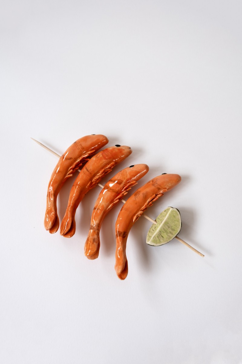 La Brochette de Camarão