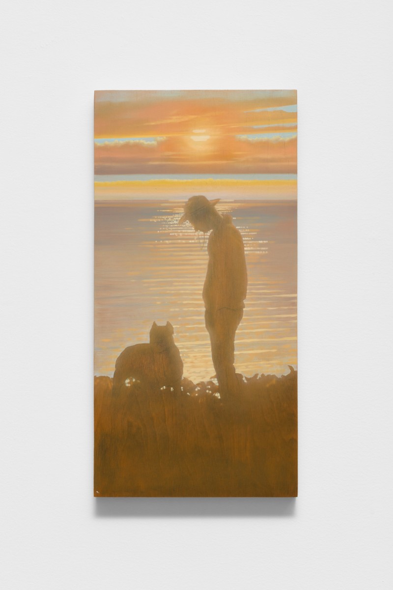 Sunset on the Summer Solstice (Self Portrait with Ken)
